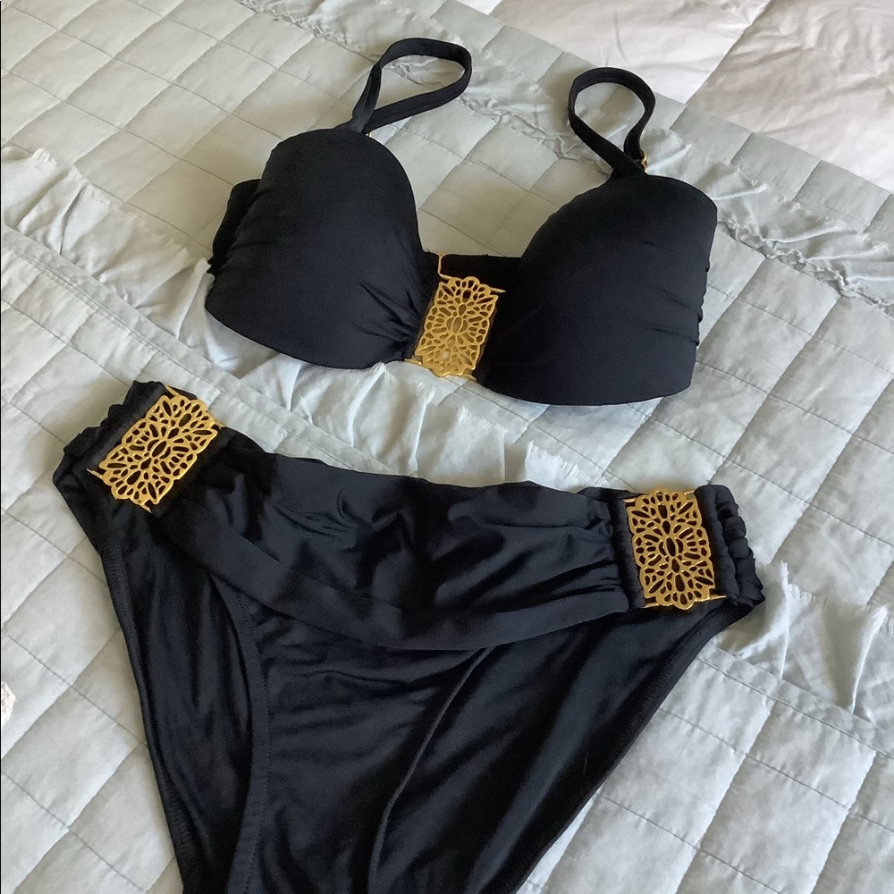 badgley micshka bikini size 6